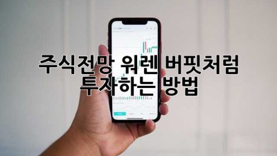 주식전망: 워렌 버핏처럼 투자하는 방법